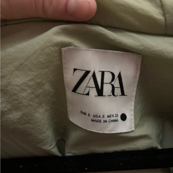 Zara - Sherpa & Nylon coat - Picture 2 of 3